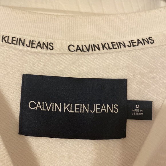 T shirt Calvin Klein oversized look top - Picture 2 of 2